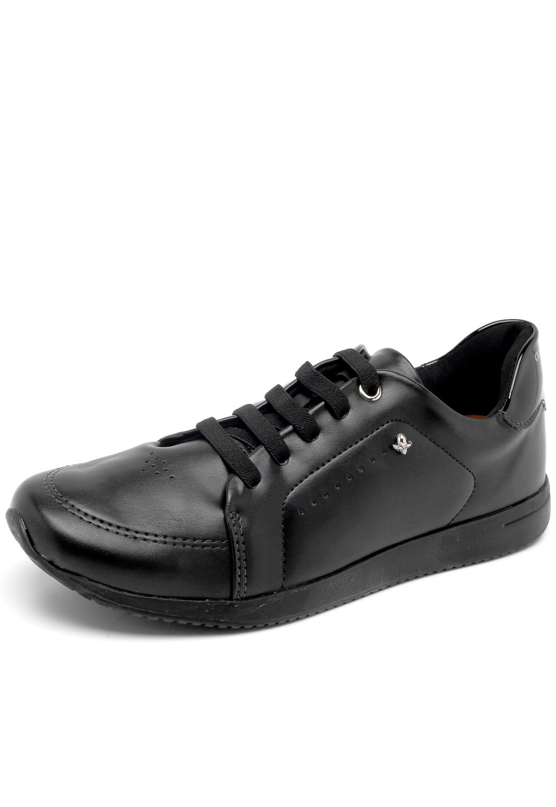 tenis cravo e canela preto feminino